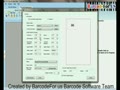 Change barcode print setting according to media
