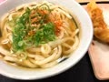 讃岐うどん、とり天